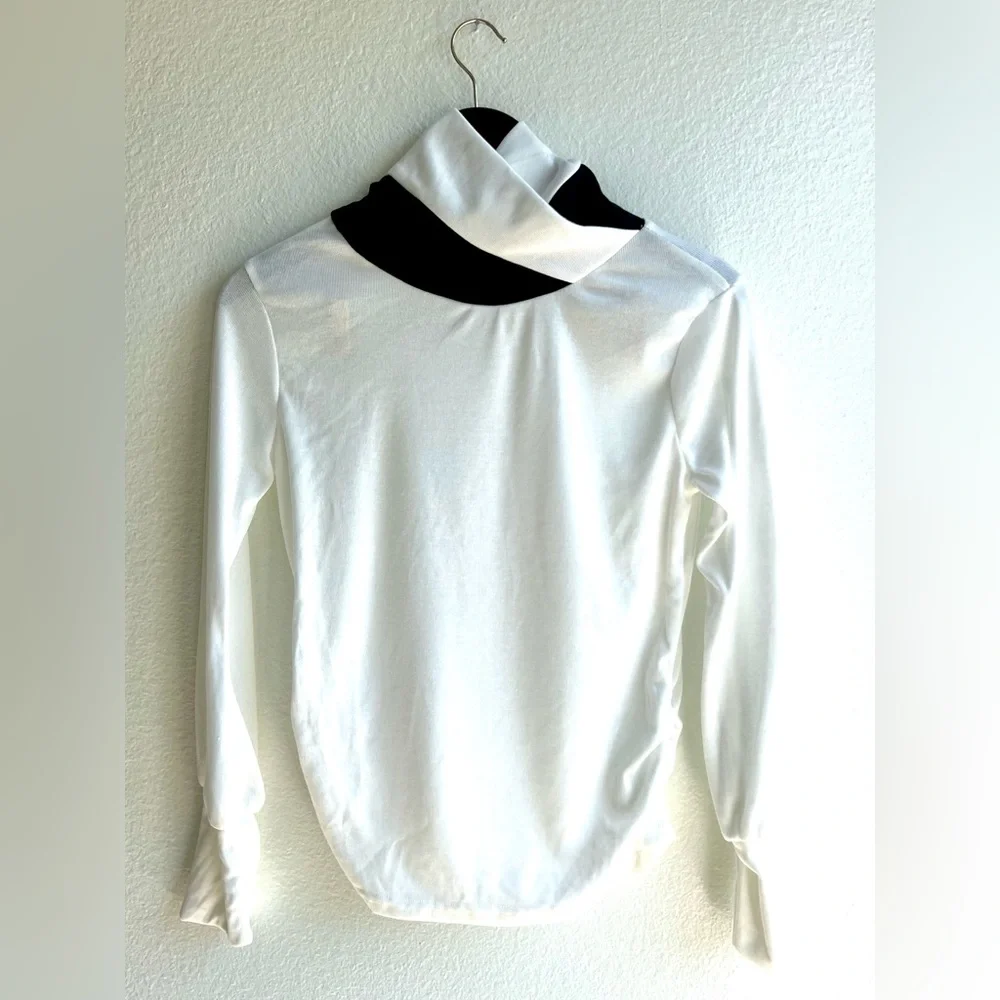 Two-Toned Turtleneck - Picture 1 of 4
